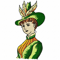 Girls Embroidery Design 3